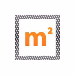 m² ლოგო